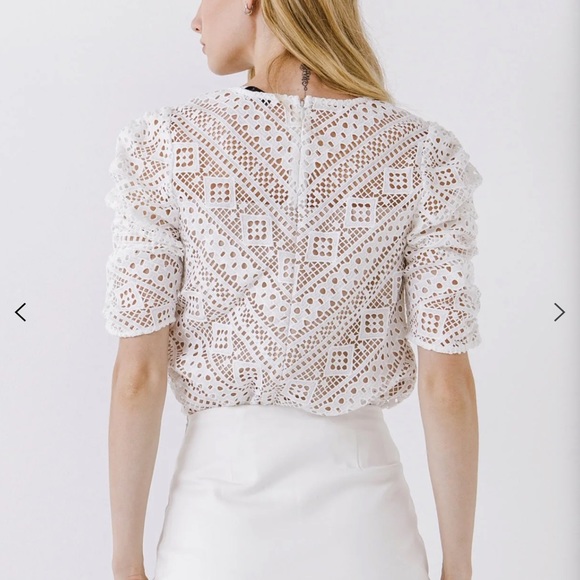 Endless Rose Embroidered Lace Top - Picture 10 of 10